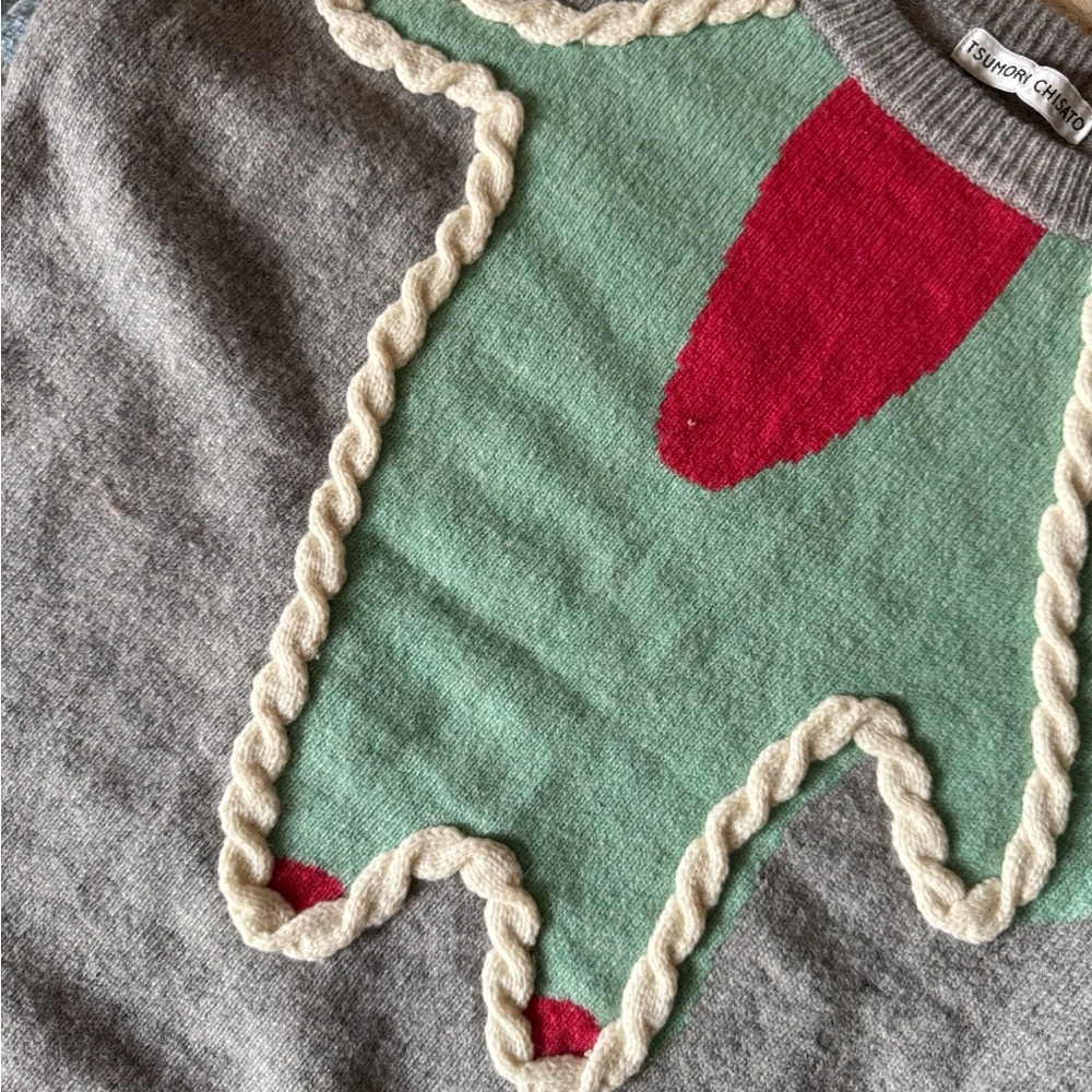 Rare Tsumori Chisato Wool + Silk Crewneck - Picture 6 of 6